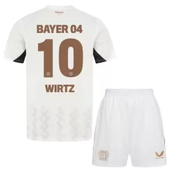 Günstige Bayer 04 Leverkusen Florian Wirtz 10 Kindertrikot Auswärts 2024/25 Kurzarm Günstige Bayer 04 Leverkusen Florian Wirtz 10 Kindertrikot Auswärts 2024/25 Kurzarm
