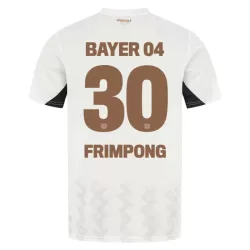Günstige Bayer 04 Leverkusen Jeremie Frimpong 30 Herrentrikot Auswärts 2024/25 Kurzarm Günstige Bayer 04 Leverkusen Jeremie Frimpong 30 Herrentrikot Auswärts 2024/25 Kurzarm
