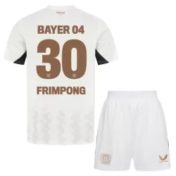 Günstige Bayer 04 Leverkusen Jeremie Frimpong 30 Kindertrikot Auswärts 2024/25 Kurzarm Günstige Bayer 04 Leverkusen Jeremie Frimpong 30 Kindertrikot Auswärts 2024/25 Kurzarm