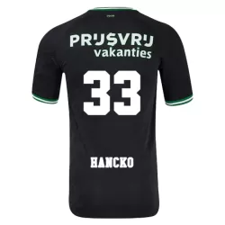 Günstige Feyenoord Hancko 33 Herrentrikot Auswärts 2024/25 Kurzarm Günstige Feyenoord Hancko 33 Herrentrikot Auswärts 2024/25 Kurzarm