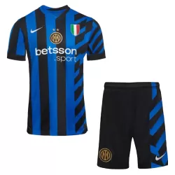 Günstige Inter Mailand Kindertrikot Heim 2024/25 Kurzarm Günstige Inter Mailand Kindertrikot Heim 2024/25 Kurzarm