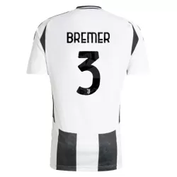 Günstige Juventus Turin Bremer 3 Herrentrikot Heim 2024/25 Kurzarm Günstige Juventus Turin Bremer 3 Herrentrikot Heim 2024/25 Kurzarm