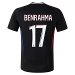 Günstige Olympique Lyon Said Benrahma 17 Herrentrikot Auswärts 2024/25 Kurzarm