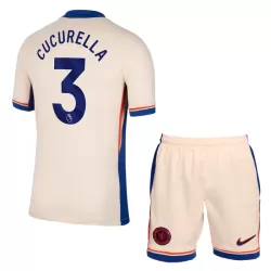 Günstige Chelsea Cucurella 3 Kindertrikot Auswärts 2024/25 Kurzarm Günstige Chelsea Cucurella 3 Kindertrikot Auswärts 2024/25 Kurzarm