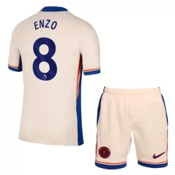 Günstige Chelsea Enzo 8 Kindertrikot Auswärts 2024/25 Kurzarm Günstige Chelsea Enzo 8 Kindertrikot Auswärts 2024/25 Kurzarm