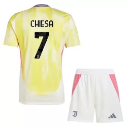Günstige Juventus Turin Chiesa 7 Kindertrikot Auswärts 2024/25 Kurzarm Günstige Juventus Turin Chiesa 7 Kindertrikot Auswärts 2024/25 Kurzarm