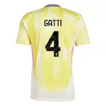 Günstige Juventus Turin Gatti 4 Herrentrikot Auswärts 2024/25 Kurzarm