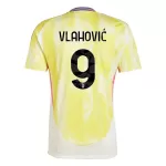 Günstige Juventus Turin Vlahovic 9 Herrentrikot Auswärts 2024/25 Kurzarm