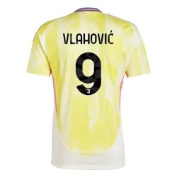 Günstige Juventus Turin Vlahovic 9 Herrentrikot Auswärts 2024/25 Kurzarm Günstige Juventus Turin Vlahovic 9 Herrentrikot Auswärts 2024/25 Kurzarm