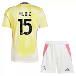 Günstige Juventus Turin Yildiz 15 Kindertrikot Auswärts 2024/25 Kurzarm Günstige Juventus Turin Yildiz 15 Kindertrikot Auswärts 2024/25 Kurzarm