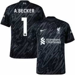 Günstige Liverpool A. Becker 1 Torwart Herrentrikot 2024/25 Kurzarm Schwarze Günstige Liverpool A. Becker 1 Torwart Herrentrikot 2024/25 Kurzarm Schwarze