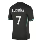 Günstige Liverpool Luis Diaz 7 Herrentrikot Auswärts 2024/25 Kurzarm