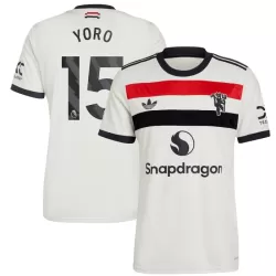 Günstige Manchester United Yoro 15 Herrentrikot Ausweich 2024/25 Kurzarm Günstige Manchester United Yoro 15 Herrentrikot Ausweich 2024/25 Kurzarm