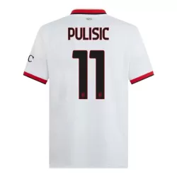 Günstige AC Mailand Pulisic 11 Herrentrikot Auswärts 2024/25 Kurzarm Günstige AC Mailand Pulisic 11 Herrentrikot Auswärts 2024/25 Kurzarm