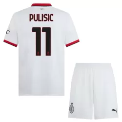 Günstige AC Mailand Pulisic 11 Kindertrikot Auswärts 2024/25 Kurzarm Günstige AC Mailand Pulisic 11 Kindertrikot Auswärts 2024/25 Kurzarm