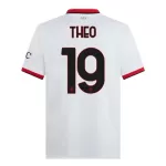 Günstige AC Mailand Theo 19 Herrentrikot Auswärts 2024/25 Kurzarm