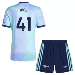 Günstige Arsenal Rice 41 Kindertrikot Ausweich 2024/25 Kurzarm Günstige Arsenal Rice 41 Kindertrikot Ausweich 2024/25 Kurzarm
