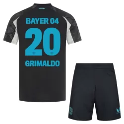 Günstige Bayer 04 Leverkusen Alejandro Grimaldo 20 Kindertrikot Ausweich 2024/25 Kurzarm Günstige Bayer 04 Leverkusen Alejandro Grimaldo 20 Kindertrikot Ausweich 2024/25 Kurzarm