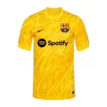 Günstige FC Barcelona Torwart Herrentrikot Auswärts 2024/25 Kurzarm
