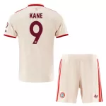 Günstige FC Bayern München Kane 9 Kindertrikot Ausweich 2024/25 Kurzarm