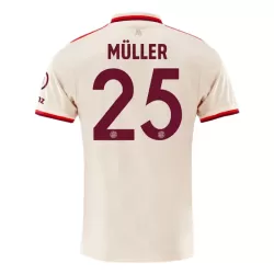 Günstige FC Bayern München Muller 25 Herrentrikot Ausweich 2024/25 Kurzarm Günstige FC Bayern München Muller 25 Herrentrikot Ausweich 2024/25 Kurzarm