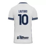 Günstige Inter Mailand Lautaro Martinez 10 Herrentrikot Auswärts 2024/25 Kurzarm
