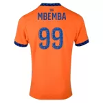 Günstige Olympique Marseille Mbemba 99 Herrentrikot Ausweich 2024/25 Kurzarm