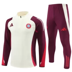 Bayern München Trainingspullover 2024/25 Viertelreißverschluss Weiße Bayern München Trainingspullover 2024/25 Viertelreißverschluss Weiße