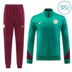 Paris Saint-Germain Trainingsjackenanzüge Kinder 2024/25 Grüne Paris Saint-Germain Trainingsjackenanzüge Kinder 2024/25 Grüne