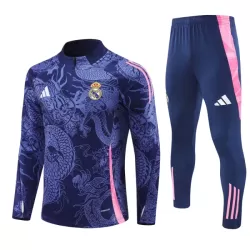 Real Madrid Dragon Trainingspullover 2024/25 Viertelreißverschluss Navy Real Madrid Dragon Trainingspullover 2024/25 Viertelreißverschluss Navy