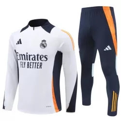 Real Madrid Trainingspullover 2024/25 Viertelreißverschluss Weiße Real Madrid Trainingspullover 2024/25 Viertelreißverschluss Weiße