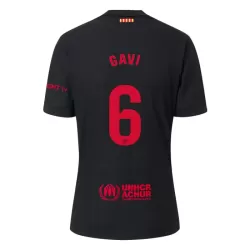 Günstige FC Barcelona Gavi 6 Herrentrikot Auswärts 2024/25 Kurzarm Günstige FC Barcelona Gavi 6 Herrentrikot Auswärts 2024/25 Kurzarm