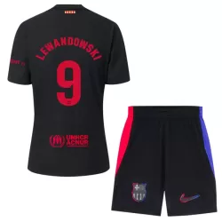Günstige FC Barcelona Lewandowski 9 Kindertrikot Auswärts 2024/25 Kurzarm Günstige FC Barcelona Lewandowski 9 Kindertrikot Auswärts 2024/25 Kurzarm
