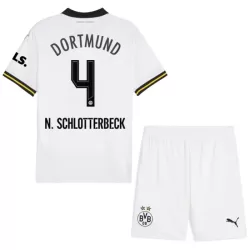 Günstige Borussia Dortmund N. Schlotterbeck 4 Kindertrikot Ausweich 2024/25 Kurzarm Günstige Borussia Dortmund N. Schlotterbeck 4 Kindertrikot Ausweich 2024/25 Kurzarm