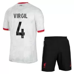 Günstige Liverpool Virgil 4 Kindertrikot Ausweich 2024/25 Kurzarm Günstige Liverpool Virgil 4 Kindertrikot Ausweich 2024/25 Kurzarm