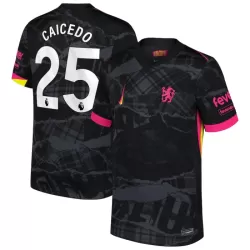 Günstige Chelsea Caicedo 25 Herrentrikot Ausweich 2024/25 Kurzarm Günstige Chelsea Caicedo 25 Herrentrikot Ausweich 2024/25 Kurzarm