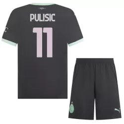 Günstige AC Mailand Pulisic 11 Kindertrikot Ausweich 2024/25 Kurzarm Günstige AC Mailand Pulisic 11 Kindertrikot Ausweich 2024/25 Kurzarm