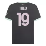 Günstige AC Mailand Theo 19 Herrentrikot Ausweich 2024/25 Kurzarm