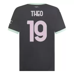 Günstige AC Mailand Theo 19 Herrentrikot Ausweich 2024/25 Kurzarm Günstige AC Mailand Theo 19 Herrentrikot Ausweich 2024/25 Kurzarm