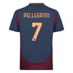 Günstige AS Rom Pellegrini 7 Herrentrikot Ausweich 2024/25 Kurzarm