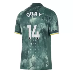 Günstige Tottenham Hotspur Gray 14 Herrentrikot Ausweich 2024/25 Kurzarm Günstige Tottenham Hotspur Gray 14 Herrentrikot Ausweich 2024/25 Kurzarm