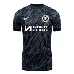 Günstige Chelsea Torwart Herrentrikot 2024/25 Kurzarm Schwarze Günstige Chelsea Torwart Herrentrikot 2024/25 Kurzarm Schwarze