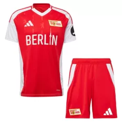 Günstige Union Berlin Kindertrikot Heim 2024/25 Kurzarm Günstige Union Berlin Kindertrikot Heim 2024/25 Kurzarm