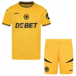 Günstige Wolverhampton Kindertrikot Heim 2024/25 Kurzarm Günstige Wolverhampton Kindertrikot Heim 2024/25 Kurzarm