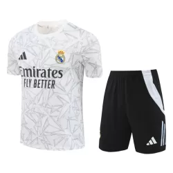 Günstige Real Madrid Pre-Match Kindertrikot 2024/25 Kurzarm Weiße Günstige Real Madrid Pre-Match Kindertrikot 2024/25 Kurzarm Weiße