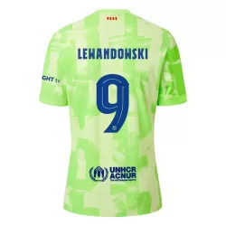 Günstige FC Barcelona Lewandowski 9 Herrentrikot Ausweich 2024/25 Kurzarm Günstige FC Barcelona Lewandowski 9 Herrentrikot Ausweich 2024/25 Kurzarm