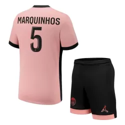 Günstige Paris Saint-Germain Marquinhos 5 Kindertrikot Ausweich 2024/25 Kurzarm Günstige Paris Saint-Germain Marquinhos 5 Kindertrikot Ausweich 2024/25 Kurzarm