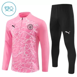 Manchester City Trainingspullover Kinder 2024/25 Viertelreißverschluss Rosa Manchester City Trainingspullover Kinder 2024/25 Viertelreißverschluss Rosa