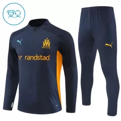 Olympique Marseille Trainingspullover Kinder 2024/25 Viertelreißverschluss Navy Olympique Marseille Trainingspullover Kinder 2024/25 Viertelreißverschluss Navy