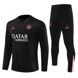 Paris Saint-Germain Trainingspullover 2024/25 Viertelreißverschluss Schwarze Paris Saint-Germain Trainingspullover 2024/25 Viertelreißverschluss Schwarze